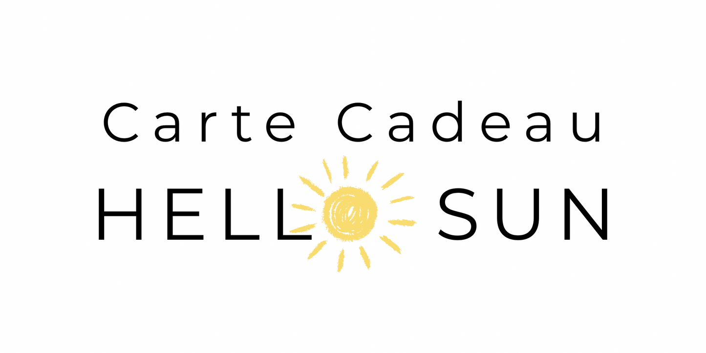 Carte cadeau Hello Sun