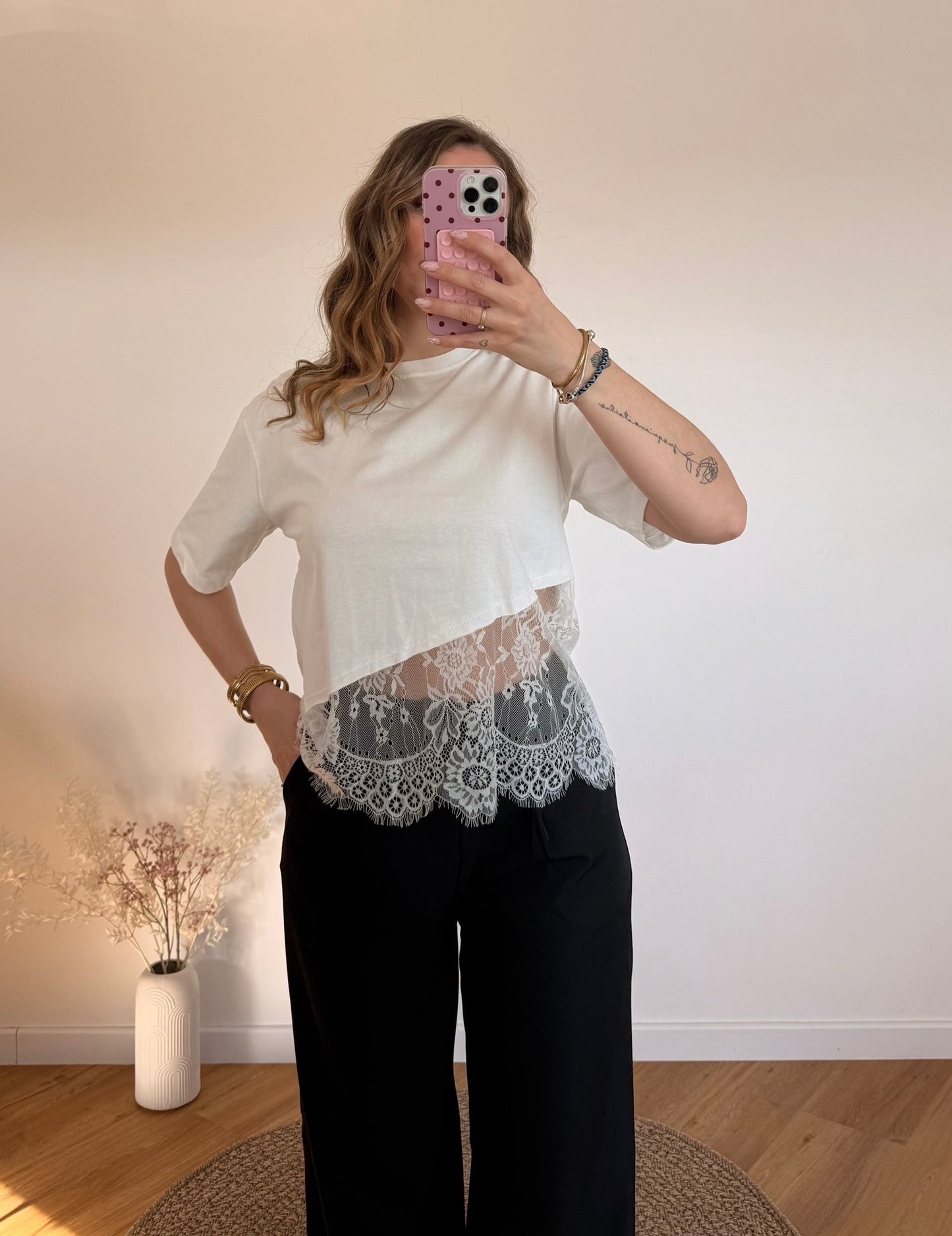 Tee-shirt Louna blanc