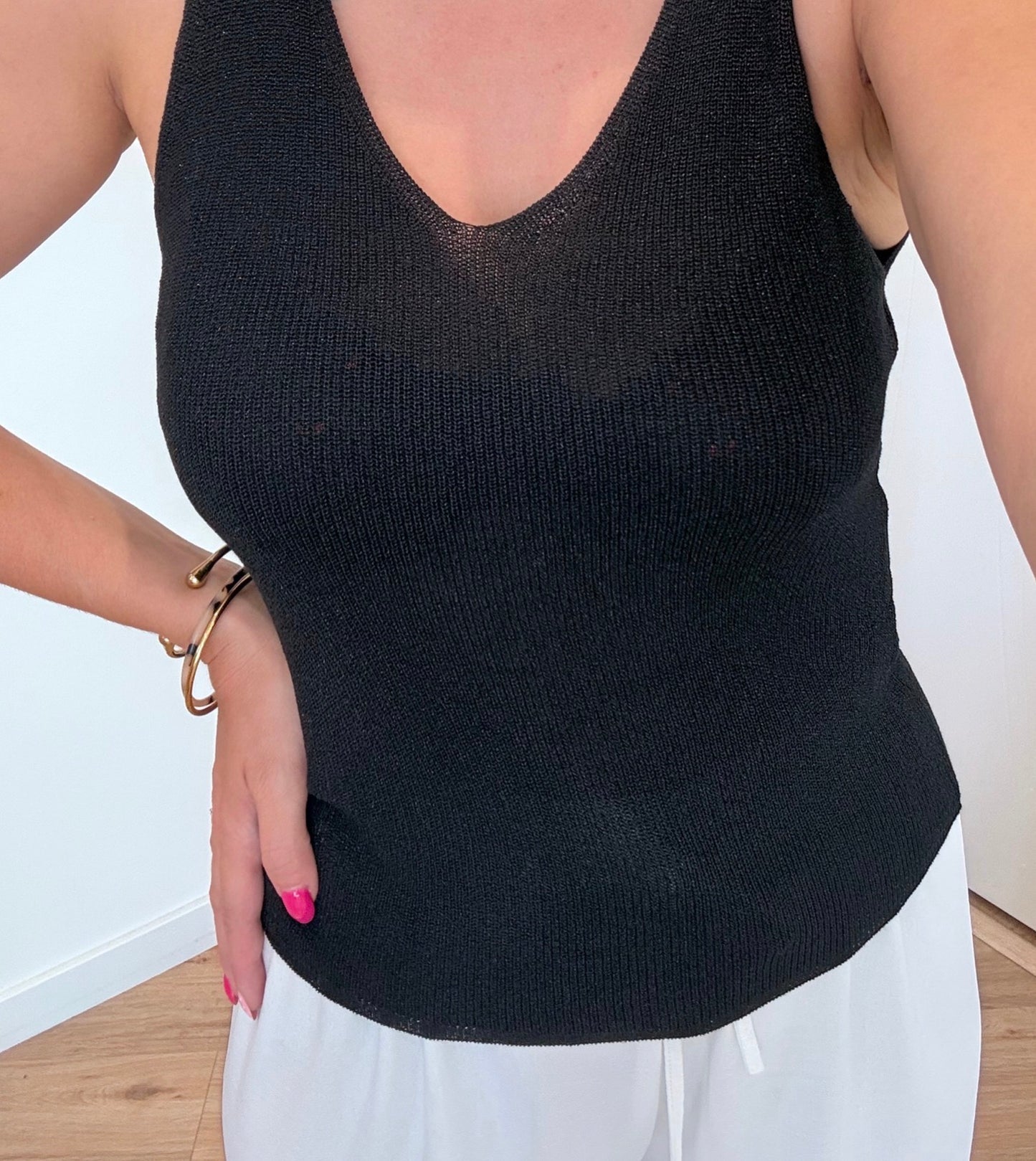Top pailleté