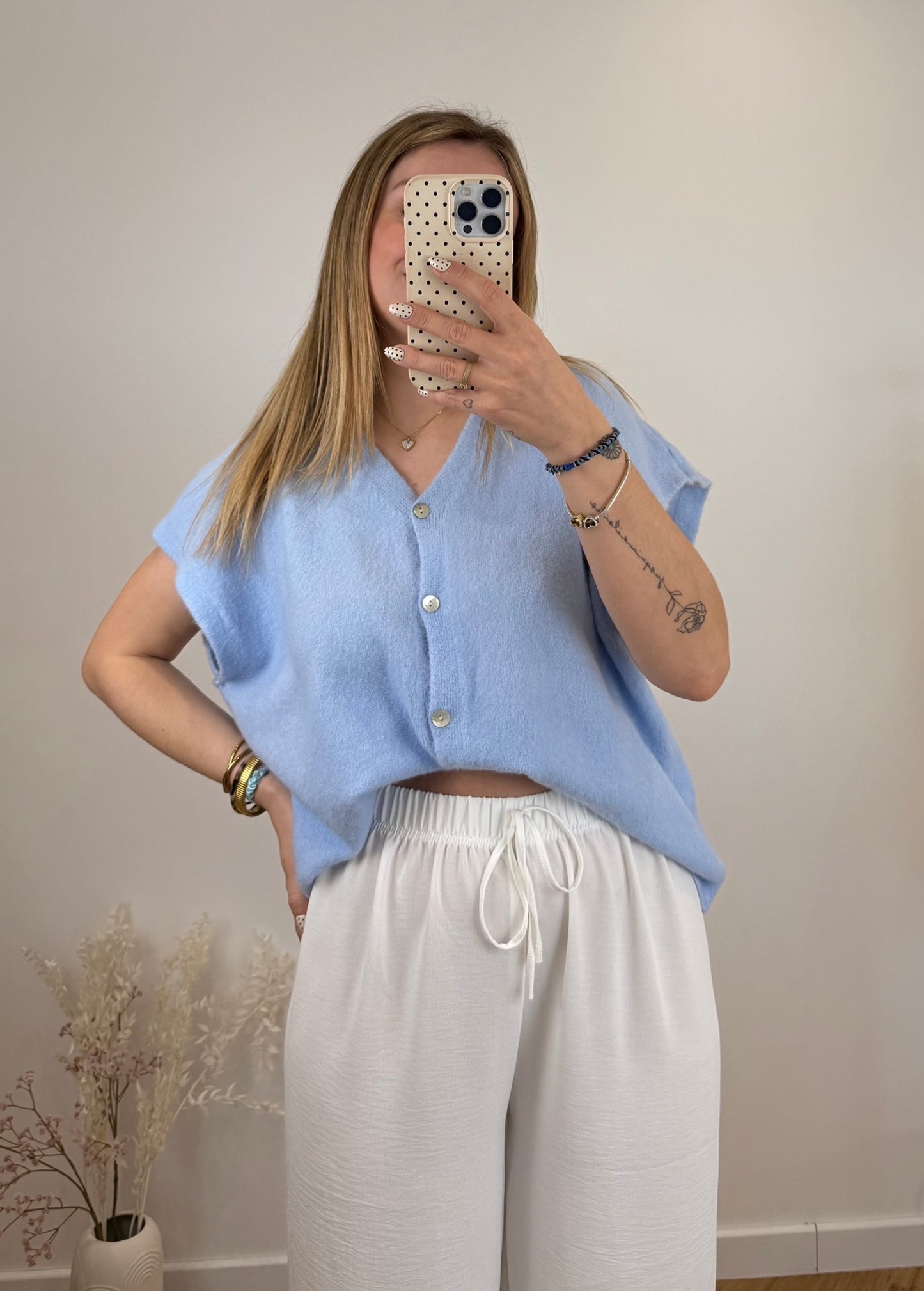 Pull sans manches Eva