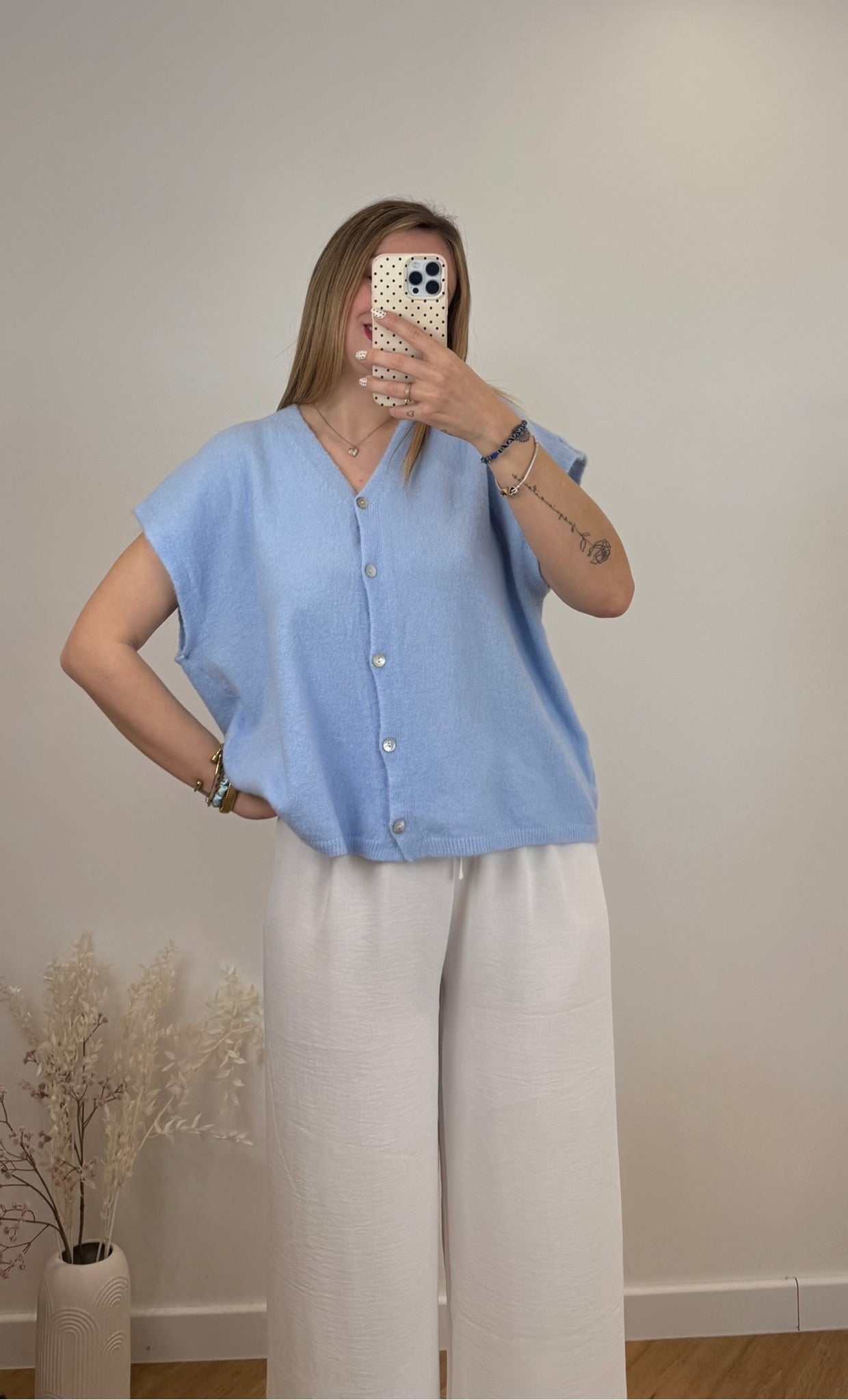 Pull sans manches Eva