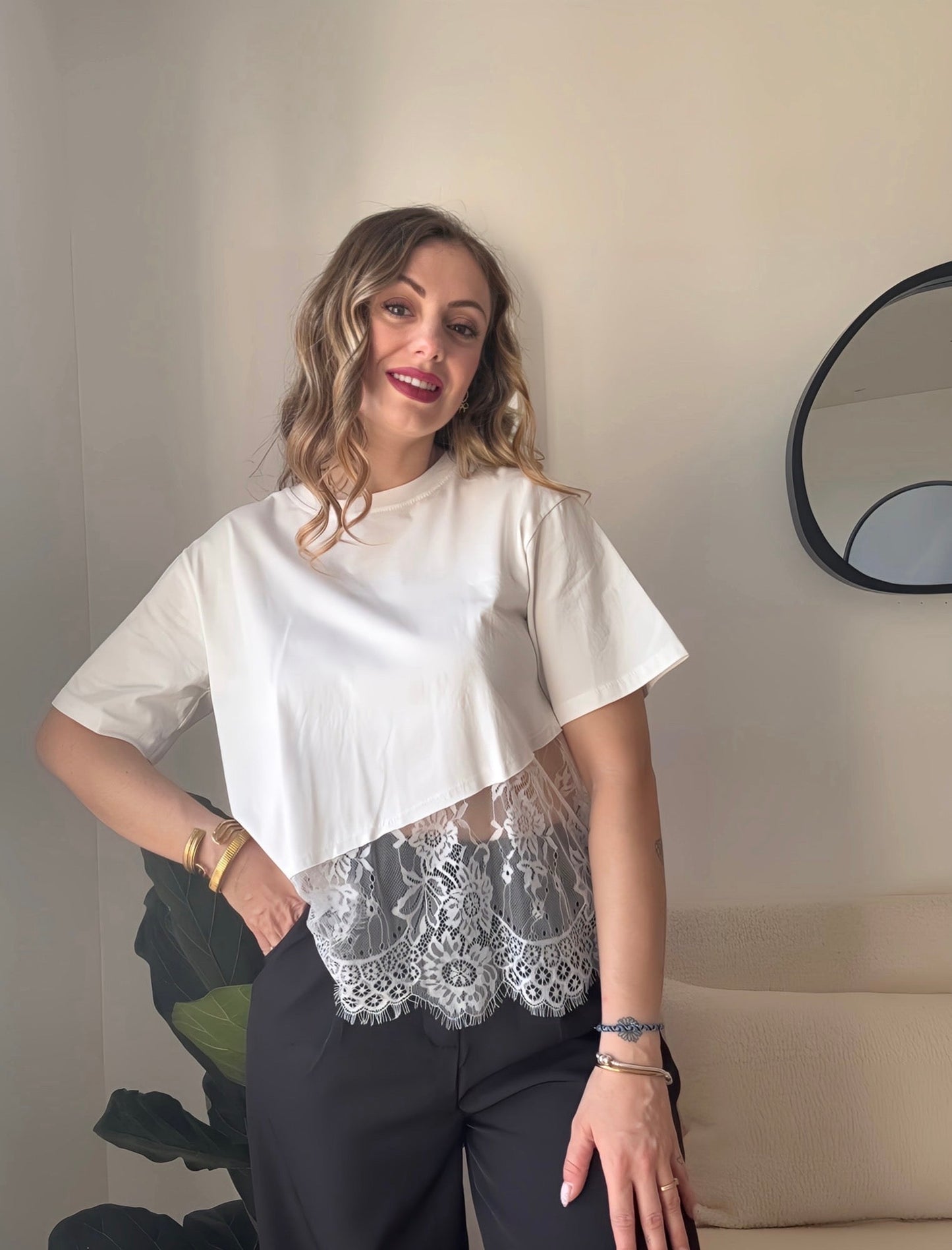 Tee-shirt Louna blanc